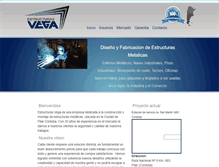 Tablet Screenshot of estructurasvega.com